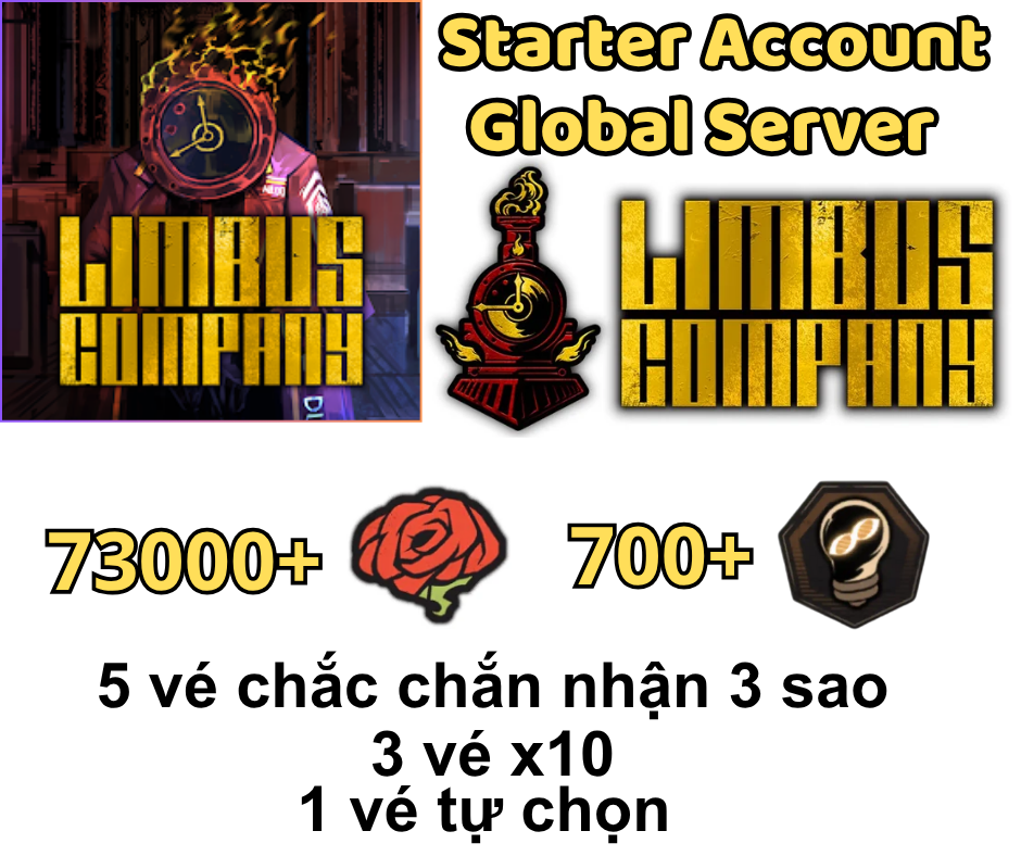 [GLOBAL]Limbus Company Starter Account